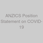 ANZICS Position Statement on COVID-19